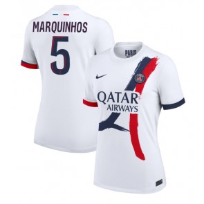 Paris Saint-Germain Marquinhos #5 Bortatröja Dam 2024-25 Kortärmad